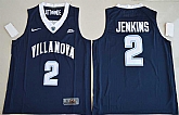Villanova Wildcats #2 Kris Jenkins Navy College Basketball Jersey,baseball caps,new era cap wholesale,wholesale hats